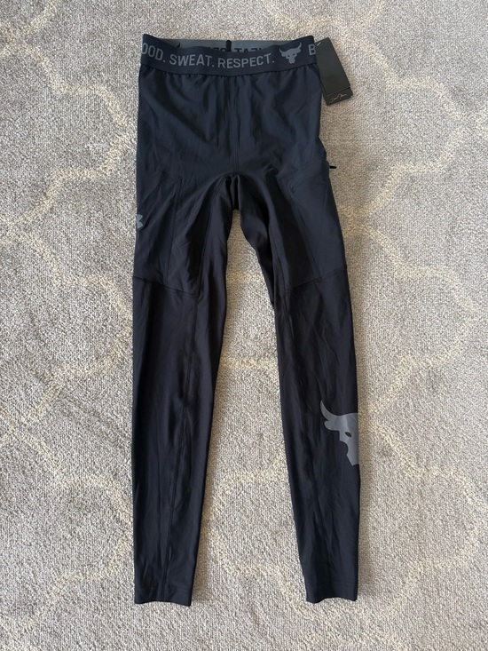 Under Armour Other - NWT Under Armour Project Rock Men’s Compression Leggings Black S